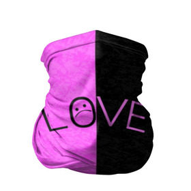 Бандана-труба 3D с принтом LIL PEEP в Тюмени, 100% полиэстер, ткань с особыми свойствами — Activecool | плотность 150‒180 г/м2; хорошо тянется, но сохраняет форму | lil peep | lil prince | logo | music | pink | rap | зарубежная музыка | зарубежные | лил пип | лого | маленький принц | музыка | реп | розовый