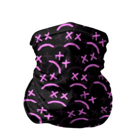 Бандана-труба 3D с принтом LIL PEEP в Тюмени, 100% полиэстер, ткань с особыми свойствами — Activecool | плотность 150‒180 г/м2; хорошо тянется, но сохраняет форму | lil peep | lil prince | logo | music | pink | rap | зарубежная музыка | зарубежные | лил пип | лого | маленький принц | музыка | реп | розовый
