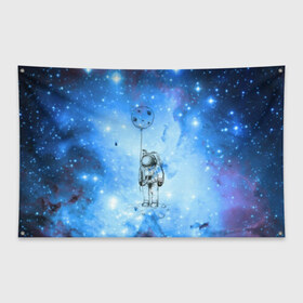 Флаг-баннер с принтом космос в Тюмени, 100% полиэстер | размер 67 х 109 см, плотность ткани — 95 г/м2; по краям флага есть четыре люверса для крепления | астрономия | вселенная | галактика | графика | звезды | инопланетяне | космос | нло