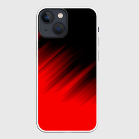 Чехол для iPhone 13 mini с принтом ПОЛОСЫ И НИЧЕГО ЛИШНЕГО | RED COLOR в Тюмени,  |  | abstract | colors | lines | paints | pattern | stripes | texture | абстракция | краски | полосы | узор