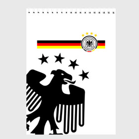 Скетчбук с принтом Сборная Германии в Тюмени, 100% бумага
 | 48 листов, плотность листов — 100 г/м2, плотность картонной обложки — 250 г/м2. Листы скреплены сверху удобной пружинной спиралью | deutsche | deutschland | die mannschaft | germany | германия | немецкая сборная | сборная | сборная гемании по футболу | сборная германии | форма | футбол