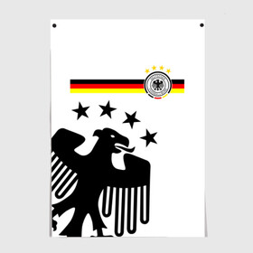 Постер с принтом Сборная Германии в Тюмени, 100% бумага
 | бумага, плотность 150 мг. Матовая, но за счет высокого коэффициента гладкости имеет небольшой блеск и дает на свету блики, но в отличии от глянцевой бумаги не покрыта лаком | deutsche | deutschland | die mannschaft | germany | германия | немецкая сборная | сборная | сборная гемании по футболу | сборная германии | форма | футбол