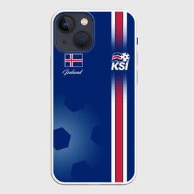 Чехол для iPhone 13 mini с принтом Сборная Исландии в Тюмени,  |  | iceland | iseland | исландия | сборная | сборная исландии | сборная исландии по футболу | сборные | форма | футбол | чемпионат мира по футболу