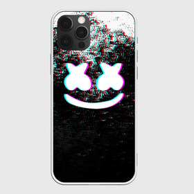 Чехол для iPhone 12 Pro Max с принтом MARSHMELLO GLITCH МАРШМЕЛЛО НЕОН в Тюмени, Силикон |  | dj | glitch | marshmello | usa | америка | глитч | клубная музыка | маршмелло | музыка | музыкант