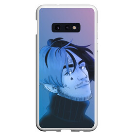 Чехол для Samsung S10E с принтом Lil Peep Colors в Тюмени, Силикон | Область печати: задняя сторона чехла, без боковых панелей | Тематика изображения на принте: lil peep | rap | лил пип | рэп