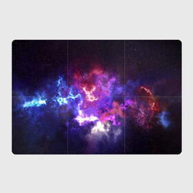 Магнитный плакат 3Х2 с принтом Космос в Тюмени, Полимерный материал с магнитным слоем | 6 деталей размером 9*9 см | galaxy | nebula | space | star | абстракция | вселенная | галактика | звезда | звезды | космический | планеты