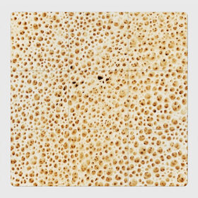 Магнитный плакат 3Х3 с принтом Блин в Тюмени, Полимерный материал с магнитным слоем | 9 деталей размером 9*9 см | Тематика изображения на принте: блин | блины | жареный | лаваш | текстура | фон | хлеб