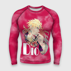 Мужской рашгард 3D с принтом JoJo Bizarre Adventure в Тюмени,  |  | anime | aureo | jojo | jojos | jojos bizarre adventure | vento | боевик | джоджо | иероглиф | манга | приключения | стиль | ужасы | фэнтези | япония