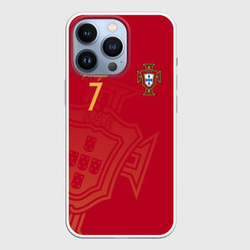 Чехол для iPhone 13 Pro с принтом Криштиану Роналду в Тюмени,  |  | cr7 | cristiano ronaldo | криштиано | криштиану роналду | роналдо | рональду | сборная португалии | форма | футбол | футболист | чемпионат мира