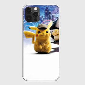 Чехол для iPhone 12 Pro Max с принтом Detective Pikachu (НА СПИНЕ) в Тюмени, Силикон |  | detective pikachu | pikachu | pokemon | детектив пикачу | пика | покемон