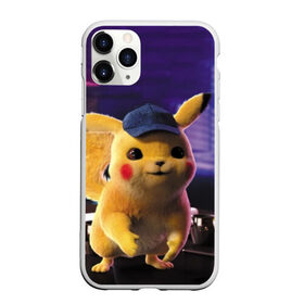 Чехол для iPhone 11 Pro Max матовый с принтом Пикачу Детектив в Тюмени, Силикон |  | detective pikachu | pikachu | pokemon | детектив пикачу | пика | покемон