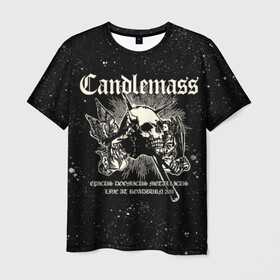 Мужская футболка 3D с принтом Candlemass в Тюмени, 100% полиэфир | прямой крой, круглый вырез горловины, длина до линии бедер | doom | metal | группы | дум | дум метал | метал | музыка | рок