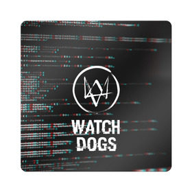 Магнит виниловый Квадрат с принтом WATCH DOGS в Тюмени, полимерный материал с магнитным слоем | размер 9*9 см, закругленные углы | action | ct os | ded sec | fox | game | gamer | glitch | hacker | player | watch dogs | watch dogs 2 | глитч | знак лиса | игра | компьютерная игра | маркус | хакер