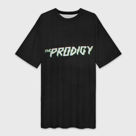 Платье-футболка 3D с принтом The Prodigy в Тюмени,  |  | album | art | break | dance | logo | music | prodigy | брейк | граффити | группа | заставка | лого | логотип | музыка | муравей | продиджи