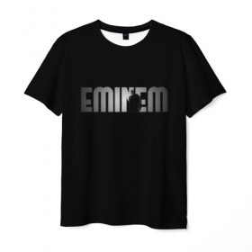 Мужская футболка 3D с принтом EMINEM в Тюмени, 100% полиэфир | прямой крой, круглый вырез горловины, длина до линии бедер | eminem | rap | актёр | американский рэпер | композитор | маршалл | продюсер | рэп | рэпер | эминем