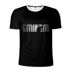 Мужская футболка 3D спортивная с принтом EMINEM в Тюмени, 100% полиэстер с улучшенными характеристиками | приталенный силуэт, круглая горловина, широкие плечи, сужается к линии бедра | eminem | rap | актёр | американский рэпер | композитор | маршалл | продюсер | рэп | рэпер | эминем
