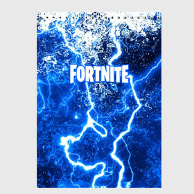 Скетчбук с принтом FORTNITE STORM в Тюмени, 100% бумага
 | 48 листов, плотность листов — 100 г/м2, плотность картонной обложки — 250 г/м2. Листы скреплены сверху удобной пружинной спиралью | battle royale | fortnite | fortnite battle royale | futuresynth | game | outrun | retrowave | synth | synthwave | игры | ретровейв | синтвейв | фортнайт