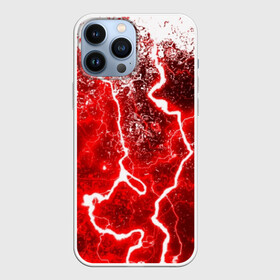 Чехол для iPhone 13 Pro Max с принтом БРЫЗГИ КРАСОК(RED STORM) в Тюмени,  |  | Тематика изображения на принте: abstraction | tie dye | watercolor | абстракция красок | акварель | акриловый | брызги красок | живопись | краска | потертость красок | размытые краски | текстуры | черно белый | яркие краски