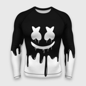 Мужской рашгард 3D с принтом MARSHMELLO в Тюмени,  |  | Тематика изображения на принте: black  white | colors | dj | marshmello | paints | usa | америка | клубная музыка | краски | маршмелло | музыка | музыкант