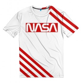 Мужская футболка 3D с принтом NASA в Тюмени, 100% полиэфир | прямой крой, круглый вырез горловины, длина до линии бедер | alien | earth | iss | live | mars | nasa live | shuttle | space | ufo | ufobirne | usa | аполлон | космос | наса | сша | шаттл