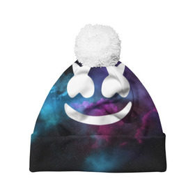 Шапка 3D c помпоном с принтом MARSHMELLO SPACE в Тюмени, 100% полиэстер | универсальный размер, печать по всей поверхности изделия | dj | galaxy | marshmello | space | star
nebula | usa | абстракция | америка | вселенная | галактика | звезда | звезды | клубная музыка | космический | маршмелло | музыка | музыкант | планеты