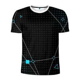 Мужская футболка 3D спортивная с принтом ПРОГРАММИСТ в Тюмени, 100% полиэстер с улучшенными характеристиками | приталенный силуэт, круглая горловина, широкие плечи, сужается к линии бедра | anonymus | cod | hack | hacker | it | program | texture | айти | аноним | анонимус | взлом | код | кодинг | программа | программист | текстура | хак | хакер