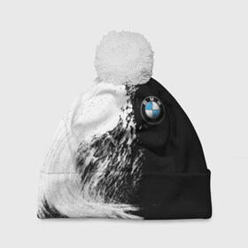 Шапка 3D c помпоном с принтом BMW в Тюмени, 100% полиэстер | универсальный размер, печать по всей поверхности изделия | bmw | авто | автомобиль | бмв | логотип | машина | надпись | текстура