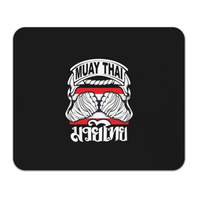 Коврик для мышки прямоугольный с принтом Muay Thai в Тюмени, натуральный каучук | размер 230 х 185 мм; запечатка лицевой стороны | fight | muay thai | thai boxing | ufc | бокс | ката | кикбоксин | лаос | лоу кик | муай | мьянма | поединок | таиланд | тай | тайский | таолу