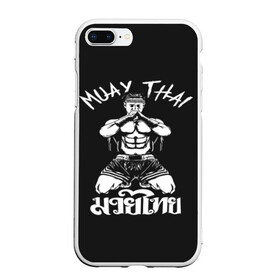 Чехол для iPhone 7Plus/8 Plus матовый с принтом Muay Thai в Тюмени, Силикон | Область печати: задняя сторона чехла, без боковых панелей | fight | muay thai | thai boxing | ufc | бокс | ката | кикбоксин | лаос | лоу кик | муай | мьянма | поединок | таиланд | тай | тайский | таолу