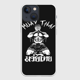 Чехол для iPhone 13 mini с принтом Muay Thai в Тюмени,  |  | fight | muay thai | thai boxing | ufc | бокс | ката | кикбоксин | лаос | лоу кик | муай | мьянма | поединок | таиланд | тай | тайский | таолу