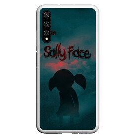 Чехол для Honor 20 с принтом SALLY FACE в Тюмени, Силикон | Область печати: задняя сторона чехла, без боковых панелей | Тематика изображения на принте: face | game | horror | larry | sally | sally face | sanity s fall | игра | ларри | мальчик с протезом | салли | салли фейс | ужасы