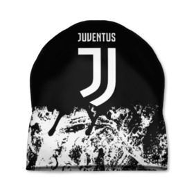Шапка 3D с принтом JUVENTUS в Тюмени, 100% полиэстер | универсальный размер, печать по всей поверхности изделия | italia | juve | juventus | sport | италия | спорт | спортивная форма | футбол | футбольный | чемпионат | ювентус