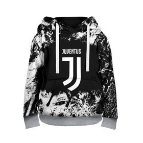 Детская толстовка 3D с принтом JUVENTUS в Тюмени, 100% полиэстер | двухслойный капюшон со шнурком для регулировки, мягкие манжеты на рукавах и по низу толстовки, спереди карман-кенгуру с мягким внутренним слоем | italia | juve | juventus | sport | италия | спорт | спортивная форма | футбол | футбольный | чемпионат | ювентус