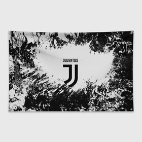 Флаг-баннер с принтом Juventus в Тюмени, 100% полиэстер | размер 67 х 109 см, плотность ткани — 95 г/м2; по краям флага есть четыре люверса для крепления | italia | juve | juventus | sport | италия | спорт | спортивная форма | футбол | футбольный | чемпионат | ювентус