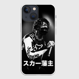 Чехол для iPhone 13 mini с принтом Scarlxrd в Тюмени,  |  | dxxm | immxrtalisatixn | infinity | lxrdszn | mazzi maz | rap | scarlxrd | scrlxrd | мариус листроп | рэп | скарлорд | хипхоп