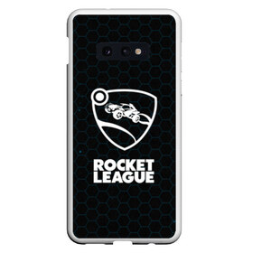 Чехол для Samsung S10E с принтом ROCKET LEAGUE в Тюмени, Силикон | Область печати: задняя сторона чехла, без боковых панелей | league | rocket | rocket league | rocket trade | лига трейд | рокет лиг | рокет лига | рокет лига вещи | рокет лига гараж. | рокет лига д | рокет лиги | рокет трейд