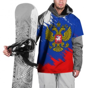 Накидка на куртку 3D с принтом RUSSIA SPORT в Тюмени, 100% полиэстер |  | fc | football | football club | patriot | russia | sport | патриотизм | россия | спорт | спортивные | униформа | фирменные цвета | фк | футбол | футбольный клуб | я русский