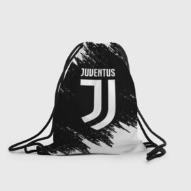 Рюкзак-мешок 3D с принтом JUVENTUS SPORT в Тюмени, 100% полиэстер | плотность ткани — 200 г/м2, размер — 35 х 45 см; лямки — толстые шнурки, застежка на шнуровке, без карманов и подкладки | Тематика изображения на принте: cr7 | fc | football | football club | juve | juventus | ronaldo | sport | роналдо | спорт | спортивные | униформа | фирменные цвета | фк | футбол | футбольный клуб | ювентус