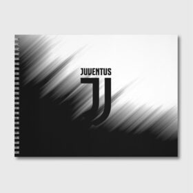 Альбом для рисования с принтом JUVENTUS SPORT в Тюмени, 100% бумага
 | матовая бумага, плотность 200 мг. | cr7 | fc | football | football club | juve | juventus | ronaldo | sport | роналдо | спорт | спортивные | униформа | фирменные цвета | фк | футбол | футбольный клуб | ювентус