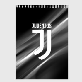 Скетчбук с принтом JUVENTUS SPORT в Тюмени, 100% бумага
 | 48 листов, плотность листов — 100 г/м2, плотность картонной обложки — 250 г/м2. Листы скреплены сверху удобной пружинной спиралью | cr7 | fc | football | football club | juve | juventus | ronaldo | sport | роналдо | спорт | спортивные | униформа | фирменные цвета | фк | футбол | футбольный клуб | ювентус