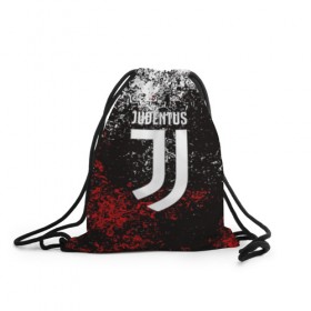 Рюкзак-мешок 3D с принтом JUVENTUS SPORT в Тюмени, 100% полиэстер | плотность ткани — 200 г/м2, размер — 35 х 45 см; лямки — толстые шнурки, застежка на шнуровке, без карманов и подкладки | Тематика изображения на принте: cr7 | fc | football | football club | juve | juventus | ronaldo | sport | роналдо | спорт | спортивные | униформа | фирменные цвета | фк | футбол | футбольный клуб | ювентус