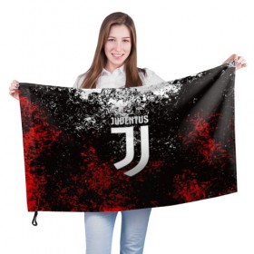 Флаг 3D с принтом JUVENTUS SPORT в Тюмени, 100% полиэстер | плотность ткани — 95 г/м2, размер — 67 х 109 см. Принт наносится с одной стороны | cr7 | fc | football | football club | juve | juventus | ronaldo | sport | роналдо | спорт | спортивные | униформа | фирменные цвета | фк | футбол | футбольный клуб | ювентус