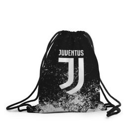 Рюкзак-мешок 3D с принтом JUVENTUS SPORT в Тюмени, 100% полиэстер | плотность ткани — 200 г/м2, размер — 35 х 45 см; лямки — толстые шнурки, застежка на шнуровке, без карманов и подкладки | Тематика изображения на принте: cr7 | fc | football | football club | juve | juventus | ronaldo | sport | роналдо | спорт | спортивные | униформа | фирменные цвета | фк | футбол | футбольный клуб | ювентус