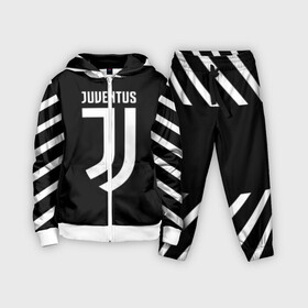 Детский костюм 3D с принтом JUVENTUS SPORT в Тюмени,  |  | cr7 | fc | football | football club | juve | juventus | ronaldo | sport | роналдо | спорт | спортивные | униформа | фирменные цвета | фк | футбол | футбольный клуб | ювентус