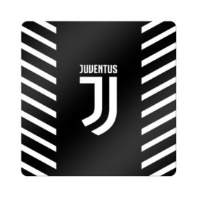 Магнит виниловый Квадрат с принтом JUVENTUS SPORT в Тюмени, полимерный материал с магнитным слоем | размер 9*9 см, закругленные углы | cr7 | fc | football | football club | juve | juventus | ronaldo | sport | роналдо | спорт | спортивные | униформа | фирменные цвета | фк | футбол | футбольный клуб | ювентус