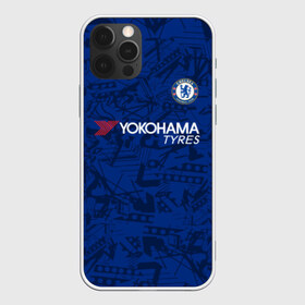 Чехол для iPhone 12 Pro Max с принтом Chelsea home 19-20 в Тюмени, Силикон |  | champions league | chelsea | england | hazard | kante | азар | англия | канте | лига чемпионов | челси