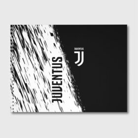 Альбом для рисования с принтом JUVENTUS SPORT в Тюмени, 100% бумага
 | матовая бумага, плотность 200 мг. | cr7 | fc | football | football club | juve | juventus | ronaldo | sport | роналдо | спорт | спортивные | униформа | фирменные цвета | фк | футбол | футбольный клуб | ювентус