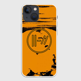 Чехол для iPhone 13 mini с принтом TWENTY ONE PILOTS в Тюмени,  |  | Тематика изображения на принте: 21 pilots | josh dun | music | rock | twenty one pilots | tyler joseph | джош дан | музыка | рок | тайлер джозеф