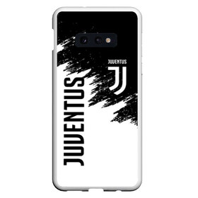 Чехол для Samsung S10E с принтом JUVENTUS SPORT в Тюмени, Силикон | Область печати: задняя сторона чехла, без боковых панелей | black and white | cr7 | fc | football | football club | juve | juventus | ronaldo | sport | роналдо | спорт | спортивные | униформа | фирменные цвета | фк | футбол | футбольный клуб | черно белый | ювентус