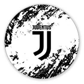 Коврик для мышки круглый с принтом JUVENTUS в Тюмени, резина и полиэстер | круглая форма, изображение наносится на всю лицевую часть | cr7 | fc | football | football club | juve | juventus | ronaldo | sport | роналдо | спорт | спортивные | униформа | фирменные цвета | фк | футбол | футбольный клуб | ювентус